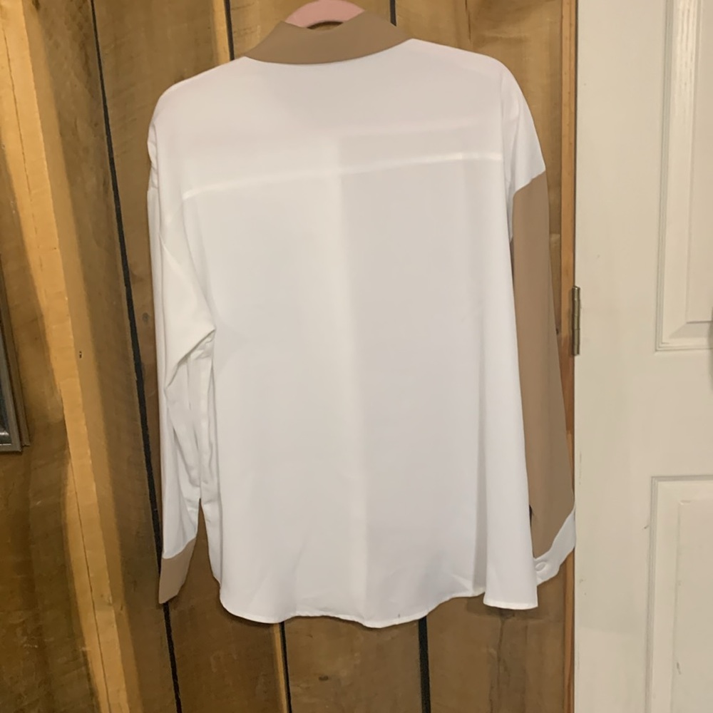Color block boutique blouse - Picture 4 of 7